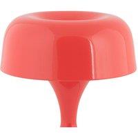 PRESENT TIME Leitmotiv Iron Table Lamp Moda Retro - Bright Scarlet Red