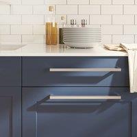 Berkfield Home Cabinet Handles 10 pcs Silver 320 mm Stainless Steel