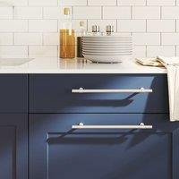 Berkfield Home Cabinet Handles 20 pcs Silver 224 mm Stainless Steel