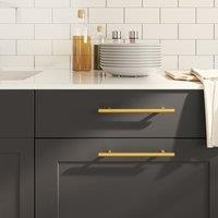 Berkfield Home Cabinet Handles 20 pcs Gold 160 mm Stainless Steel