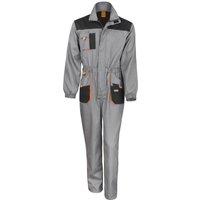 Result Work-Guard Lite Workwear Coverall (Breathable & Windproof) in Dark Grey | Size: XL