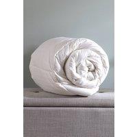 Soak&Sleep 4.5 Tog Soft As Down with Silk Superking Duvet in White | Size: Super King