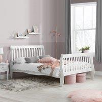 Birlea Belford Bed in White | Size: Small Double