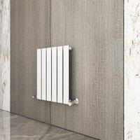 MCC Direct Designer Flat Panel Single Radiator 600x408mm White | Size: 600x408