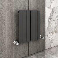 MCC Direct Designer Flat Panel Single Radiator 600x408mm anthracite in Grey | Size: 600x408