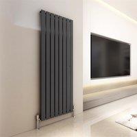 MCC Direct Designer Flat Panel Single Radiator 1800x544mm Anthracite in Grey | Size: 1800x544