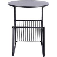 PRESENT TIME Leitmotiv Iron Side Table Riqueza Revista - Black