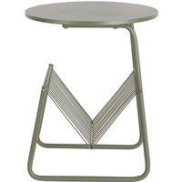 PRESENT TIME Leitmotiv Iron Side Table Riqueza Revista - Luxury Green