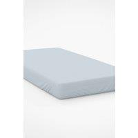 Belledorm Egyptian Cotton 400 Thread Count 38cm Fitted Sheet in Duck Egg Blue | Size: Single