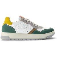 Clarks Women's Hartridge Walk Green Combination Trainers | Size: 7-Standard Fit