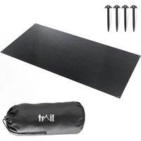 Trail Outdoor Leisure Trail Tent Footprint Groundsheet Protector Universal 410x200cm in Black | Size: 410x200 cm