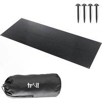 Trail Outdoor Leisure Trail Tent Footprint Groundsheet Protector Universal 560x220cm in Black | Size: 560x220 cm