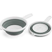 Bedsland Collapsible Kitchen Sieve with Handle Foldable Strainer BPA Free