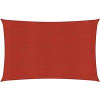 Berkfield Home Sunshade Sail 160 g/m Red 2.5x4 m HDPE