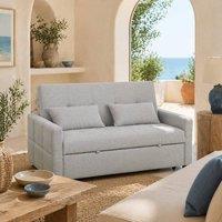 Wyld Haus Fapa Light Grey 2 Seater 3 Way Convertible Sofa Bed