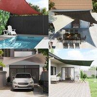 Berkfield Home Sunshade Sail 160 g/m Red 2.5x4 m HDPE