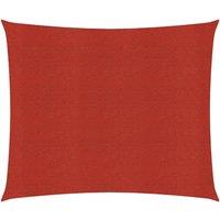 Berkfield Home Sunshade Sail 160 g/m Red 3.6x3.6 m HDPE