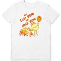 Benjimoji Men's Dim Sum T-Shirt in White | Size: 2XL