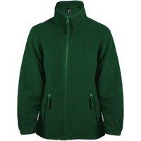 SOL'S Boy's North Zip-Up Fleece Jacket in Green | Size: 4 Years