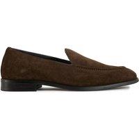 SIMON CARTER Men's Fes Loafer Shoes in Brown | Size: 11
