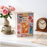 Living and Home 50-Page Photo Album with 200-Pocket Capacity for 4x6-Inch Photos in Pink