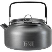 Trail Outdoor Leisure Camping Kettle Stove Top Fast Boil Hard Anodised Aluminium 1.2L in Grey