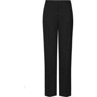 David Luke Women's Senior Regular Fit School Trousers in Black | Size: 32L