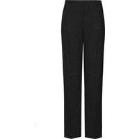 David Luke Women's Senior Regular Fit School Trousers in Black | Size: 38L