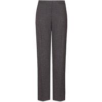 David Luke Women's Senior Regular Fit School Trousers in Grey | Size: 34S