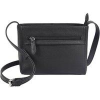 Lloyd Baker Women's Primrose Leather Cross Body Bag in Jet Black