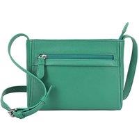 Lloyd Baker Women's Primrose Leather Cross Body Bag in Green
