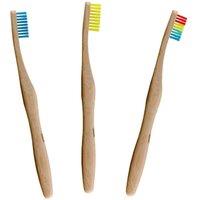 Dr. Botanicals Women's Vibrant Bamboo Toothbrush Kit in White
