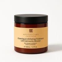 Dr. Botanicals Women's Anti-Ageing Cleansing & Exfoliating Treatment with Oatmeal & Almond 120ml x 2 Duo Set in White