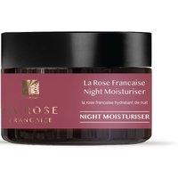 Dr. Botanicals Women's La Rose Francaise Anti-Ageing Night Moisturiser 50ml for Soothing & Brightening in White