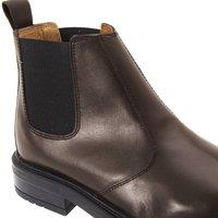 Roamers Men's Leather Quarter Lining Gusset Dealer Boots in Brown | Size: 9