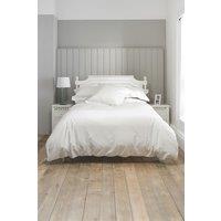 The Lyndon Company 800 Thread Count 100% Cotton Luxury Hotel Quality Duvet Cover Set | Deyongs 1846 in White | Size: Double