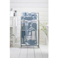Lobster Creek Luxury 100% Cotton Supersoft 550gsm Kings Parade Towels | Deyongs 1846 in Blue | Size: Bath Sheet