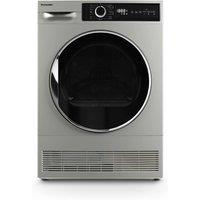 Montpellier MTDC8SDS - Silver 8KG Condenser Tumble Dryer - B energy