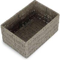 Red Hamper Grey Paper Rope Storage Basket | Size: XL
