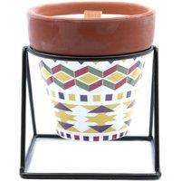 KDMD Agnes Cat Herb Garden Candle Geranium Terracotta Pot
