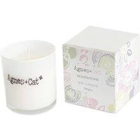 KDMD Agnes & Cat Moonstone Soft Soy Votive Candle in White