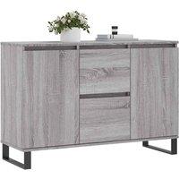 Berkfield Home Sideboard Grey Sonoma 104x35x70 cm Engineered Wood | Size: 104 x 35 x 70 cm