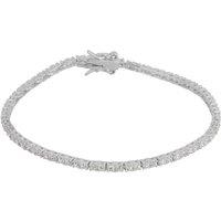 Spero London Women's Sterling Silver Fine Tennis Bracelet | Size: 7 inches
