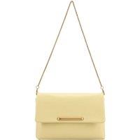 Paul Costelloe Women's Tilda Leather Clutch in Yellow