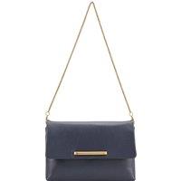 Paul Costelloe Women's Tilda Leather Clutch in Navy