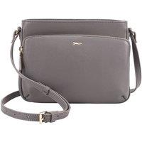 Paul Costelloe Women's Loudias Leather Cross Body Bag in Grey