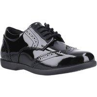 Hush Puppies Women's Bridget Patent Senior Shoe in Black | Size: 6