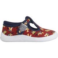 Start Rite Boy's 'Wiggles T-Bar' Infant Canvas Shoes in Dark Red | Size: Infant 4.5F