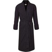 Bown of London Men's Atlas Lightweight Dressing Gown in Grey | Size: XL