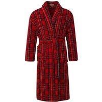 Bown of London Men's Highland Dressing Gown in Red | Size: Large